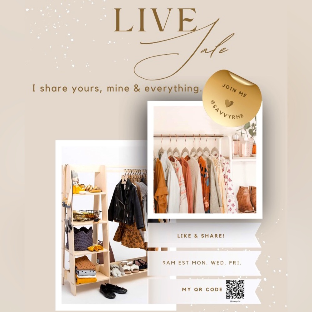 🛍️ I’m live! Come hang out with us! - Picture 3 of 7